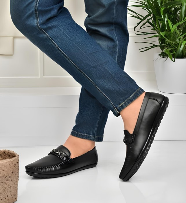 Latest Stylish Loafers for Men & Boys — Casual Slip-On Daily Wear Shoes — Comfortable Lightweight Driving Shoes for Office & Regular Use — LOAFER100 product photo
